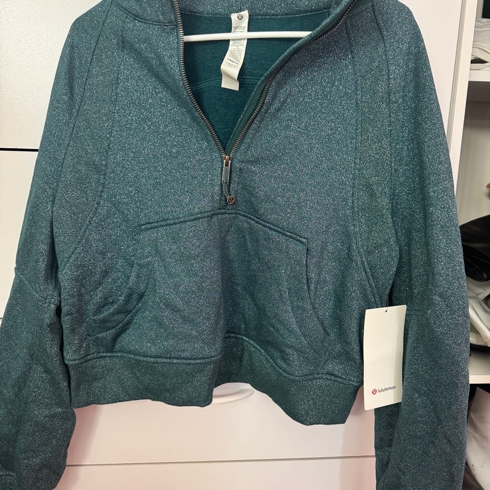 Scuba Oversized Half-Zip Hoodie *Spark